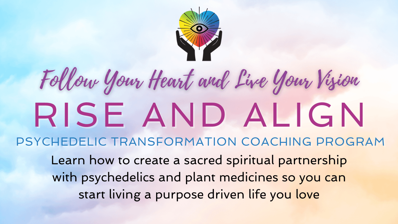 psychedelic integration coaching Austin rise and align psychedelic transformation coach plant medicines