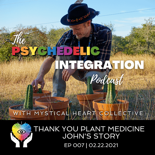 thankyouplantmedicine john steiner mystical heart collective psychedelic integration